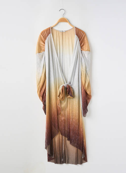 Robe de plage marron ZARA pour femme