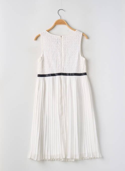 Robe mi-longue blanc NAF NAF pour femme