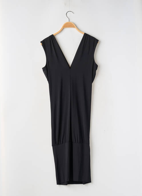 Robe mi-longue noir MANOUKIAN pour femme