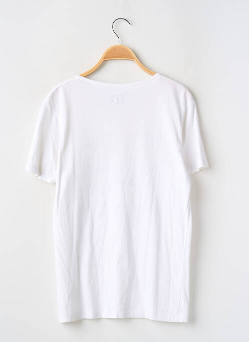 T-shirt blanc FD pour femme