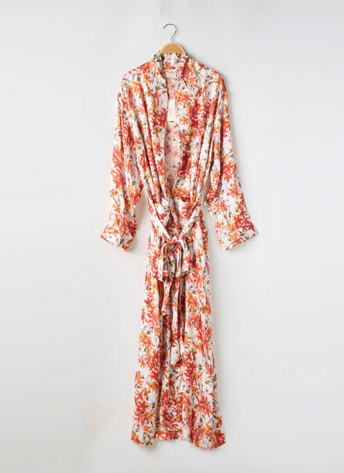 Veste kimono orange BERTIOLI BY THYME pour femme
