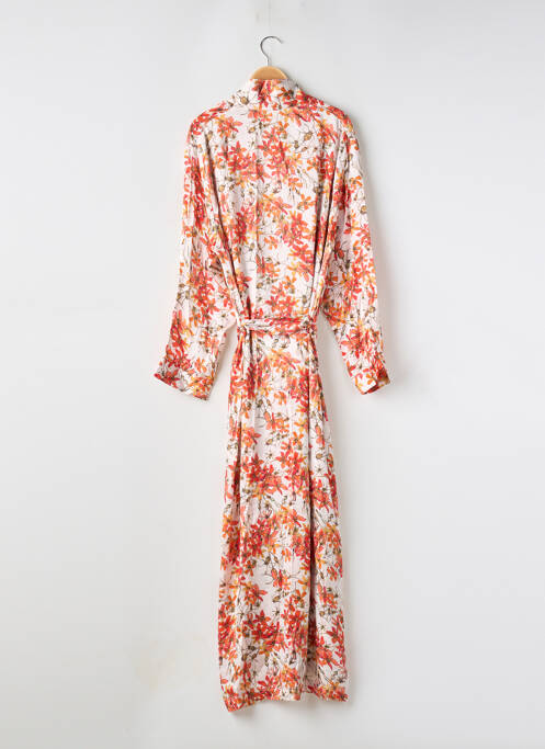 Veste kimono orange BERTIOLI BY THYME pour femme