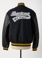 Veste en cuir gris DAYTONA pour homme seconde vue
