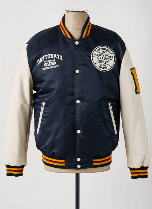 Blouson bleu DAYTONA pour homme