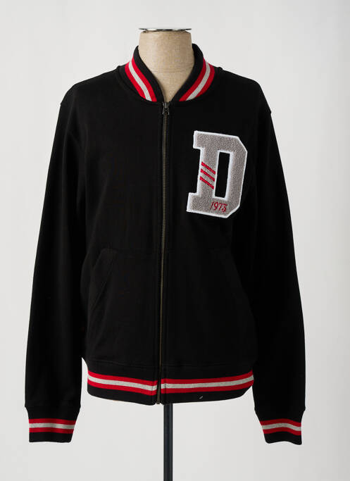 Blouson noir DAYTONA pour homme