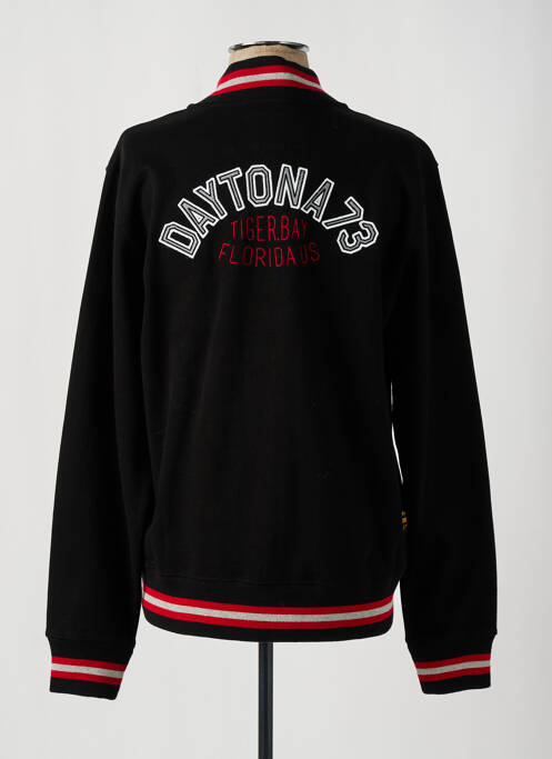Blouson noir DAYTONA pour homme