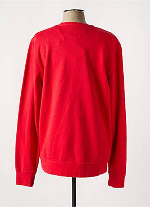 Sweat-shirt tissage jersey manches longues rouge DAYTONA homme