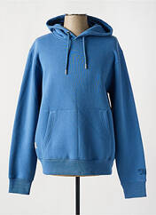 Sweat-shirt à capuche bleu DAYTONA pour homme seconde vue