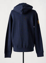 Sweat-shirt à capuche bleu DAYTONA pour homme seconde vue