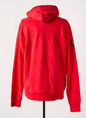Sweat-shirt à capuche rouge DAYTONA pour homme seconde vue