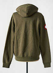 Sweat-shirt à capuche vert MARINE NATIONALE pour homme seconde vue