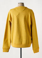 Sweat-shirt jaune DAYTONA pour homme seconde vue