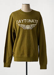 Sweat-shirt vert DAYTONA pour homme seconde vue