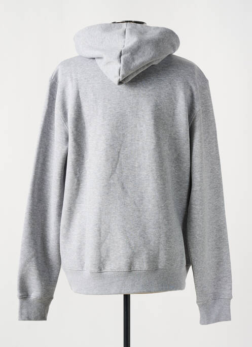 Sweat-shirt à capuche gris DAYTONA pour homme