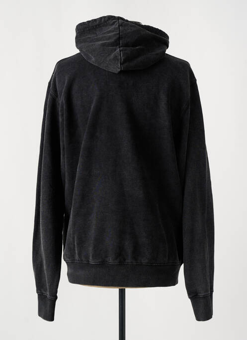 Sweat-shirt à capuche noir DAYTONA pour homme