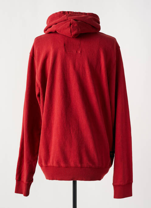 Sweat-shirt à capuche rouge DAYTONA pour homme