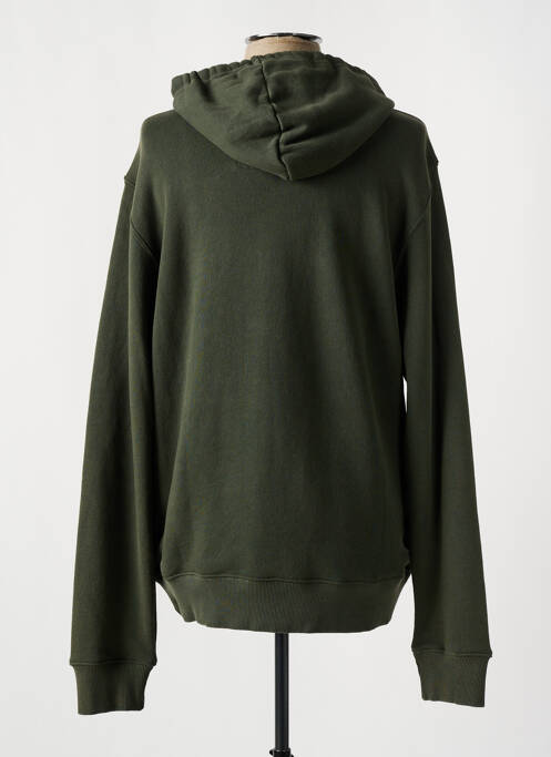 Sweat-shirt à capuche vert DAYTONA pour homme