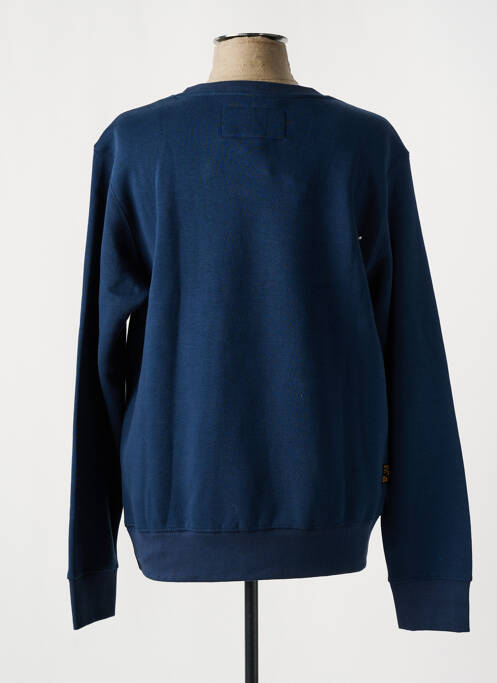 Sweat-shirt bleu DAYTONA pour homme