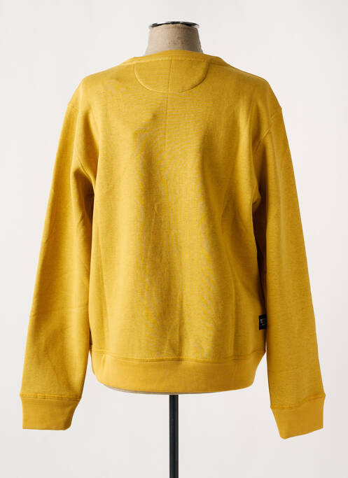 Sweat-shirt jaune DAYTONA pour homme