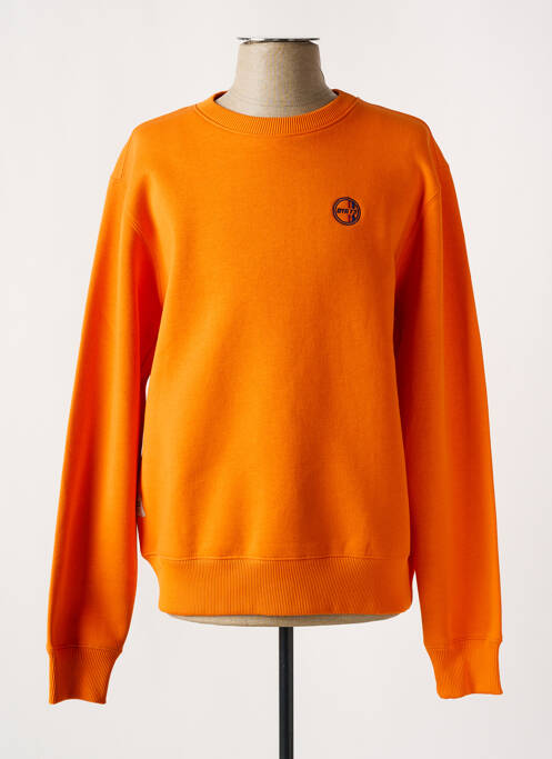 Sweat-shirt orange DAYTONA pour homme