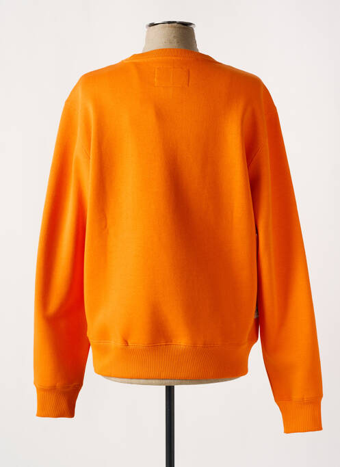 Sweat-shirt orange DAYTONA pour homme