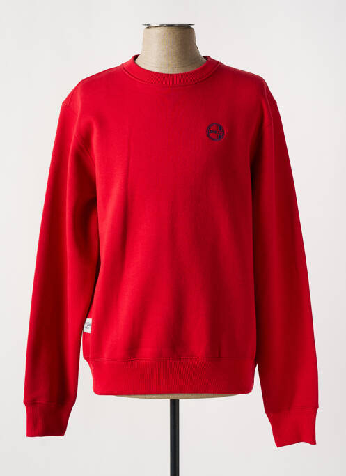 Sweat-shirt rouge DAYTONA pour homme