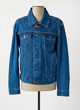 Veste casual coupe droite bleu DAYTONA femme