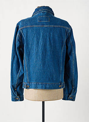 Veste casual coupe droite bleu DAYTONA femme