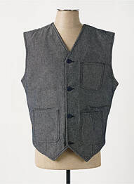 Veste casual fermeture boutonnée sur le devant gris DAYTONA homme