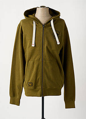 Veste casual coupe droite vert DAYTONA homme