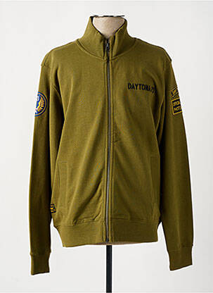 Veste casual resserrée sur le bas vert DAYTONA homme