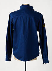 Chemise manches longues bleu DAYTONA pour homme seconde vue