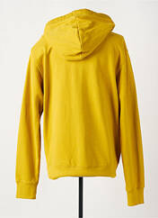 Sweat-shirt à capuche jaune DAYTONA pour homme seconde vue