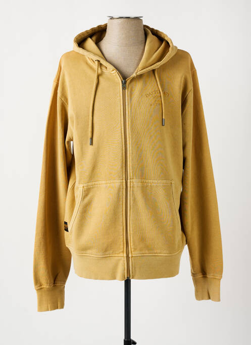Veste casual poches jaune DAYTONA homme