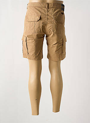 Bermuda coupe droite beige DAYTONA homme