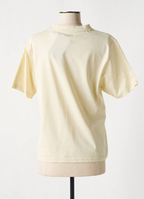 T-shirt beige ROSE GARDEN pour femme