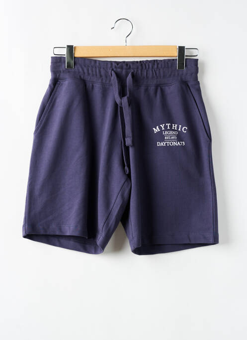 Short fermeture liens à nouer bleu DAYTONA homme