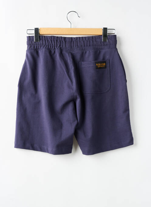 Short fermeture liens à nouer bleu DAYTONA homme