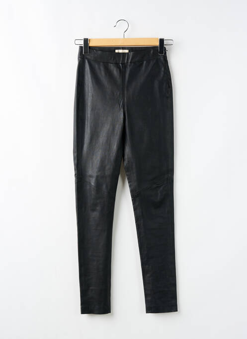 Pantalon slim noir ROSE GARDEN pour femme