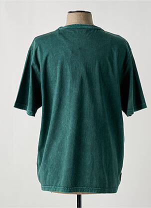 T-shirt coupe droite manches courtes vert DAYTONA homme