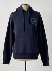 Sweat-shirt à capuche bleu DAYTONA pour homme seconde vue