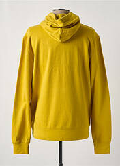 Sweat-shirt à capuche jaune DAYTONA pour homme seconde vue