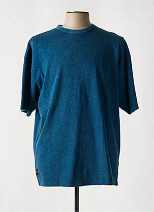 T-shirt tissage jersey manches courtes bleu DAYTONA homme