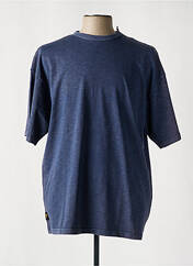 T-shirt bleu fonce DAYTONA pour homme seconde vue
