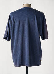 T-shirt bleu fonce DAYTONA pour homme seconde vue