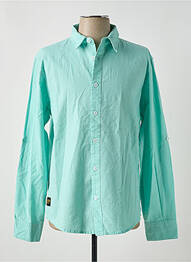 Chemise manches longues manches longues vert DAYTONA homme