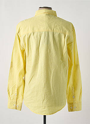 Chemise manches longues manches longues jaune DAYTONA homme
