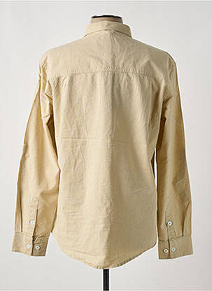 Chemise manches longues manches longues beige DAYTONA homme