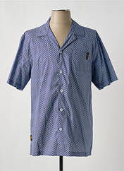 Chemise manches courtes bleu DAYTONA pour homme seconde vue