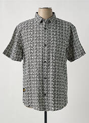 Chemise manches courtes noir DAYTONA pour homme seconde vue